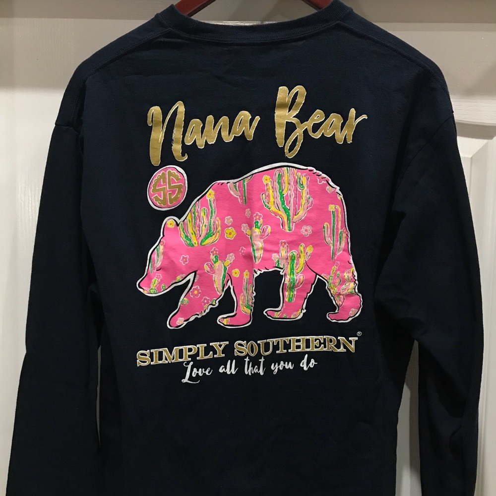 Simply Southern Nana Bear long sleeve shirt